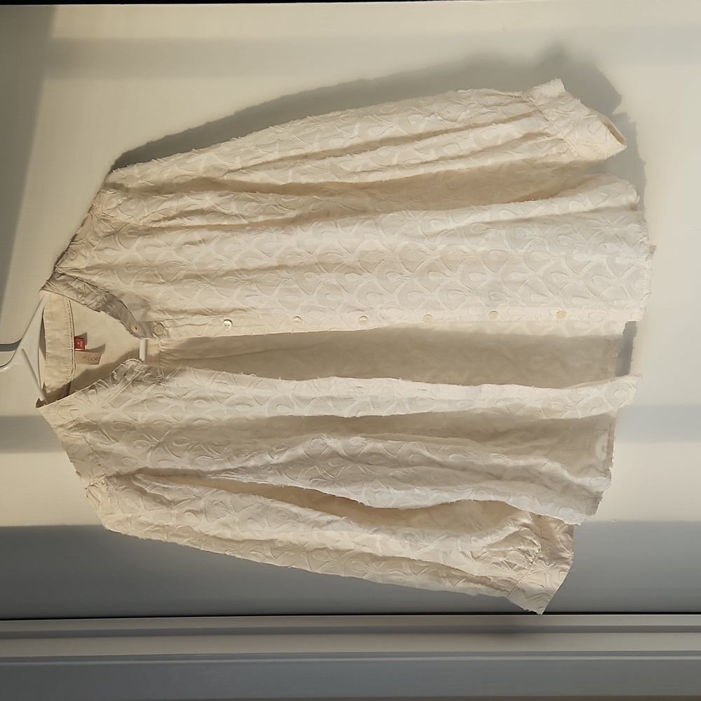 Pilcro Cream Long Sleeve